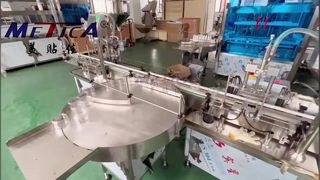 Autocosmetica scrubcrème vullende etiketteermachine