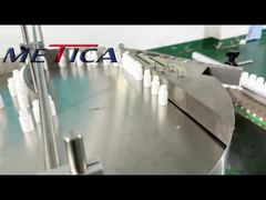 Automatische neussproeier, vul- en etiketteermachine