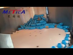 Snoepchocoladekorrel vullende etiketteermachine