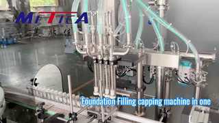 Monoblock Foundation vul- en sluitmachine-oplossing