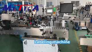 Automatische oogpotlood-etiketteermachine