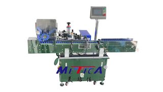 Automatische etiketteermachine voor lippenstift aan de boven- en onderkant