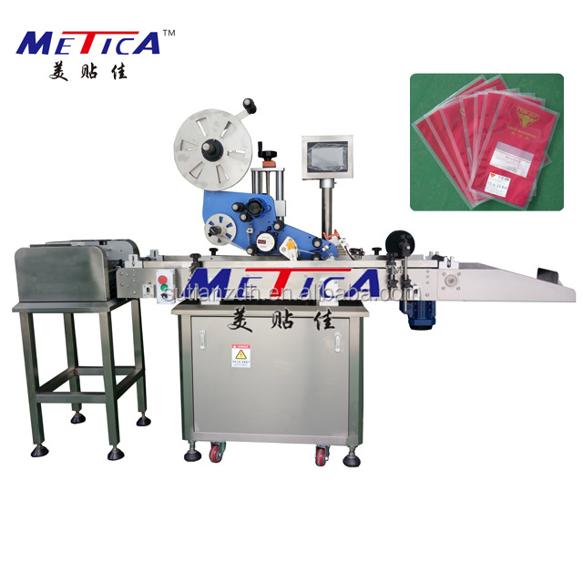 Automatische papier-plastieksakkenetiketteringsmachine voor flessen met een makkelijke onderhoudsnauwkeurigheid van 1000-3000 BPH