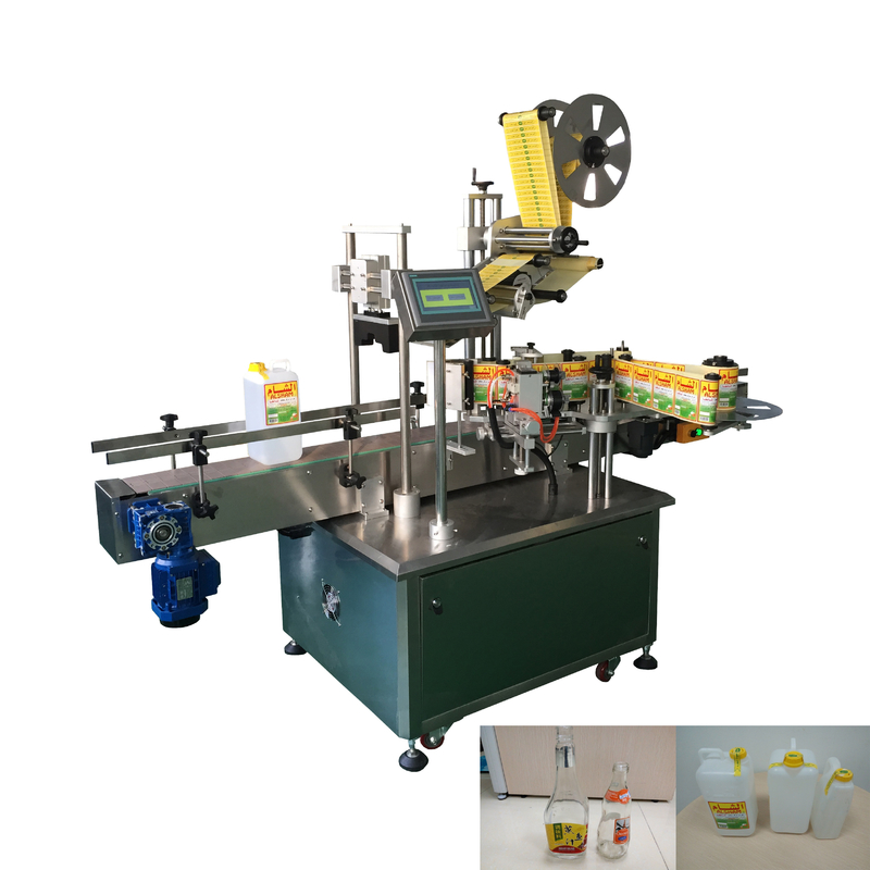 Automatische flessenetiketmachine voor kleverige etiketten met een hoge nauwkeurigheid en een eenvoudig onderhoud