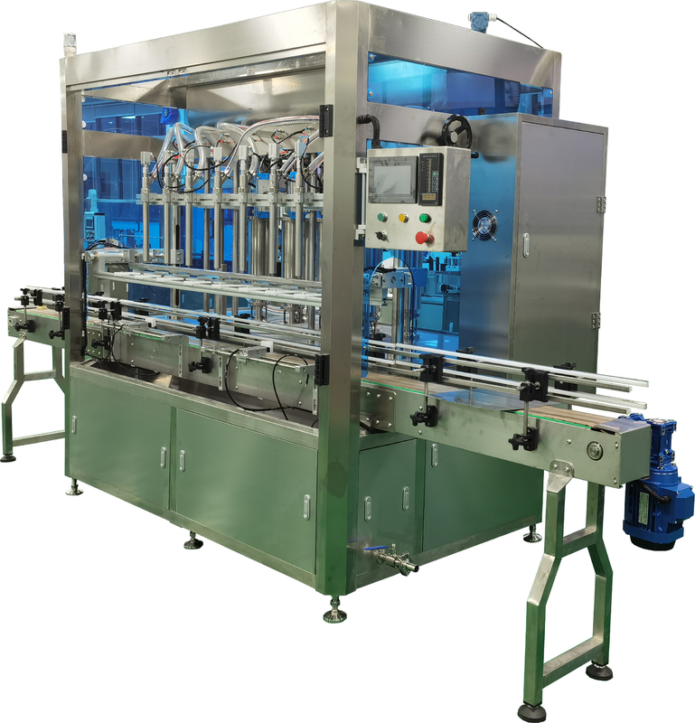 4-10 Vullingskop Automatische flesvulmachine 304/316 roestvrij staal Servo aangedreven