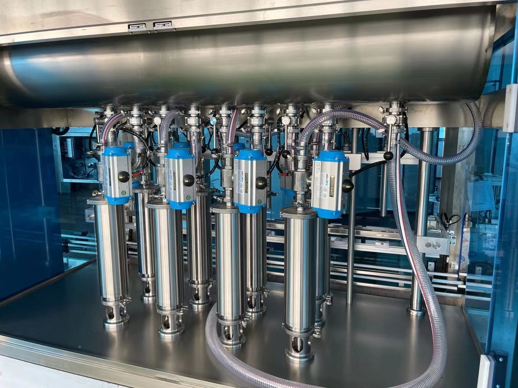500 kg automatische flessenvulmachine met PLC-besturingssysteem en servomotor
