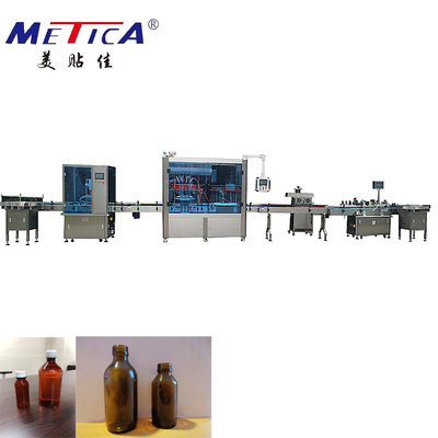 100ml-500ml Automatische Bottelmachine van de stroop de Bottelende Productielijn