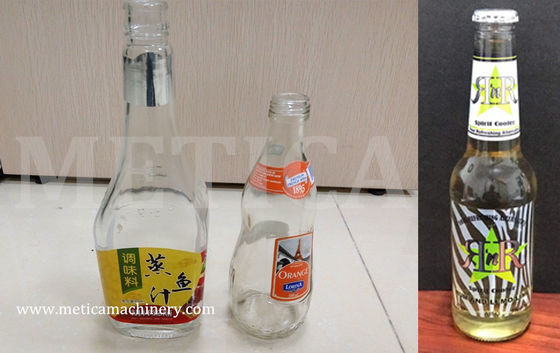 Automatische flessenhals Automatische etiketteringsmachine Precisie voor verschillende etiketten