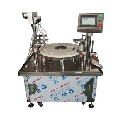 METICA Aangepaste Monoblock die en Machine Semi Automatisch vullen afdekken