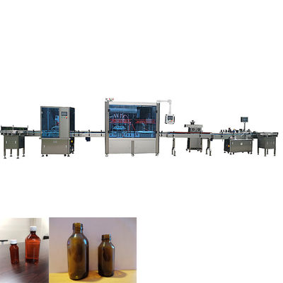 8000mm de Stroop van de Lengte Bottelende Productielijn Automatische het Vullen Machine