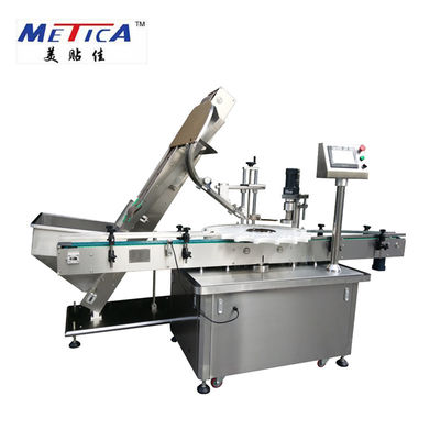 1kw handvat het Afdekken Machine Roterende Type Draai van Flessencapsuleermachine Equipment