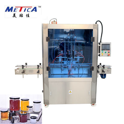 Eetbare Oliedeeg Aangepast Honey Bottle Filling Machine 1000bph-1500bph