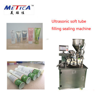 De Buis van 25BPM 1kw Plastic het Vullen Verzegelende Machine voor Lotion en Handroom