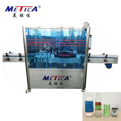 De automatische Roterende Sticker van de Typehoge snelheid om glaskruik en plastic Fles Etiketteringsmachine