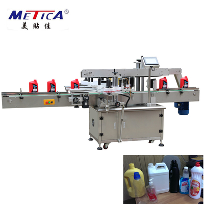 Volledige Automatische de Fles van de Motorolie Etiketteringsmachine 9000BPH