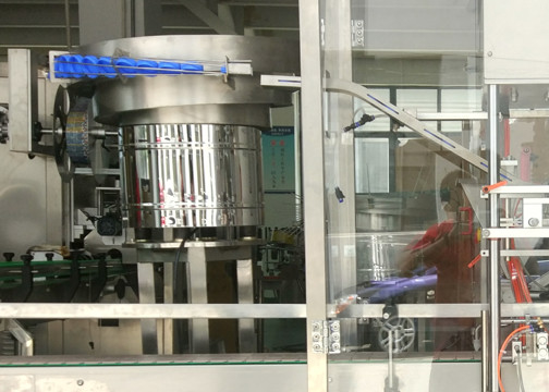 Lineaire de Fles van de Typeschroef het Afdekken Machine 600BPH met Touch screen