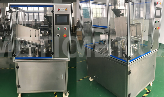 Automatische Ultrasone Buis Vullende en Verzegelende Machine voor het Desinfecterende middel van de Tandpastahand